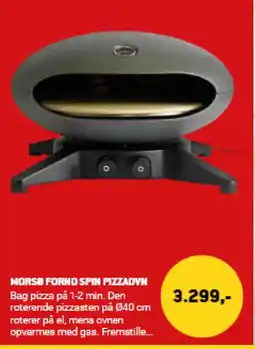 XL-BYG Morso Forno spin pizzaovn tilbud