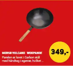 XL-BYG Morso Vulcano wokpande tilbud