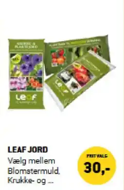 XL-BYG Leaf jord tilbud