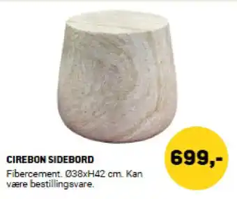 XL-BYG Cirebon sidebord tilbud