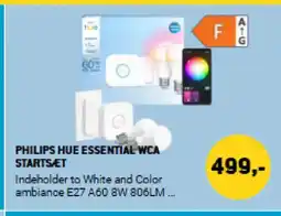 XL-BYG PHILIPS Hue essential WCA startsæt tilbud