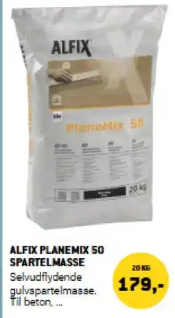 XL-BYG Alfix planemix 50 spartelmasse tilbud