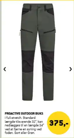 XL-BYG Proactive Outdoor buks tilbud