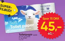 BigDollar Lambi Toiletpapir tilbud