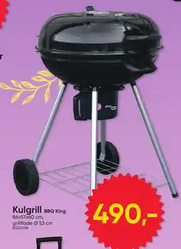 BigDollar BBQ King Kulgrill tilbud