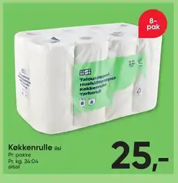BigDollar Køkkenrulle iisi tilbud