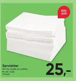 BigDollar Servietter tilbud