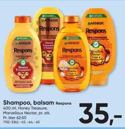 BigDollar Respons Shampoo, balsam tilbud