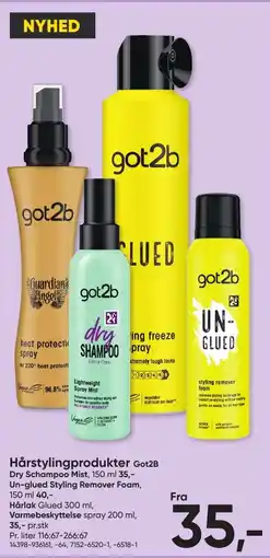 BigDollar Got2B Hårstylingprodukter tilbud