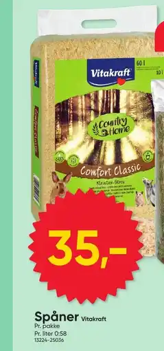 BigDollar Vitakraft Spåner tilbud