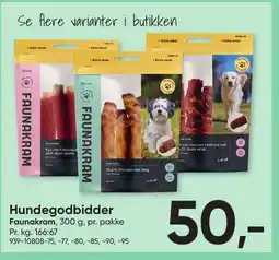 BigDollar Faunakram Hundegodbidder tilbud