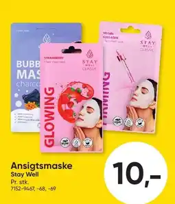 BigDollar Stay Well Ansigtsmaske tilbud