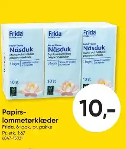 BigDollar Frida Papirs- lommetørklæder tilbud