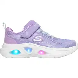 Sport 24 Skechers Sola Glow 2.0 Velcro Sneakers M/Lys Børn tilbud