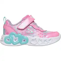 Sport 24 Skechers Infinite Heart Lights Sneakers M/Lys Børn tilbud