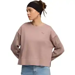 Sport 24 PUMA Her Relaxed Crew Sweatshirt Dame tilbud