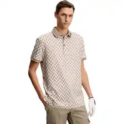 Sport 24 J.Lindeberg Tour Tech Print Polo T-shirt Herre tilbud