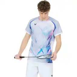 Sport 24 Victor T-60004 LZJ Badminton T-shirt Herre tilbud