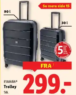 Lidl ESMARA Trolley tilbud