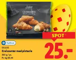 Lidl Croissanter med pistacie tilbud