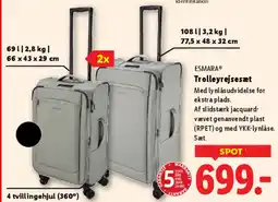 Lidl Trolley rejsesæt (2 stk.) tilbud