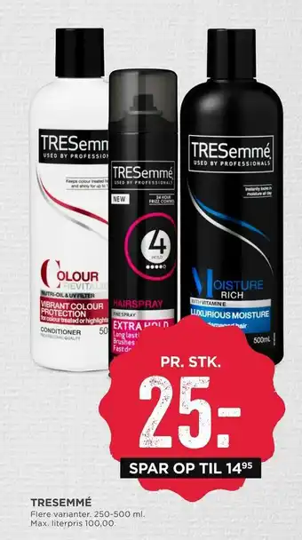 MENY Tresemmé tilbud