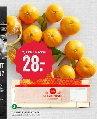 MENY Gestus klementiner tilbud