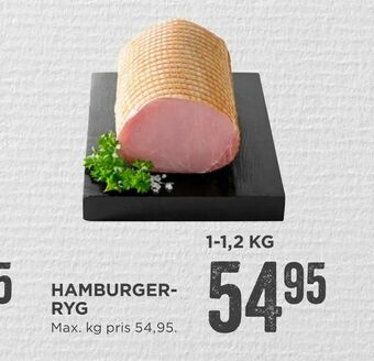MENY Hamburgerryg tilbud