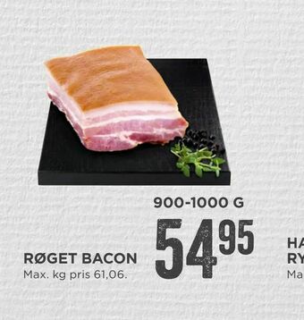 MENY Røget bacon tilbud