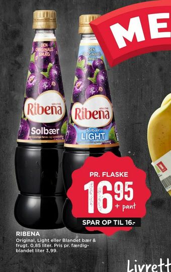 MENY Ribena tilbud