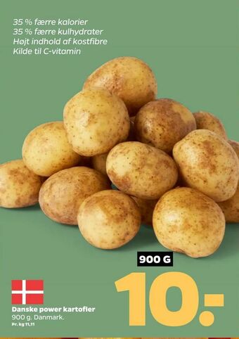 Netto Danske power kartofler tilbud