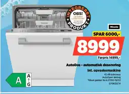 Power Miele AutoDos - automatisk doserering Int. opvaskemaskine tilbud