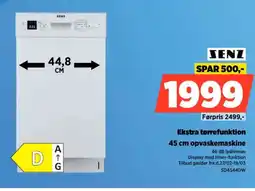 Power SENZ Ekstra tørrefunktion opvaskemaskine tilbud