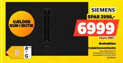 Power Siemens brofunktion induktionsemhætte tilbud