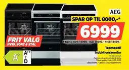 Power Aeg topmodel! induktionskomfur tilbud