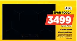 Power AEG 4 store zoner induktion tilbud
