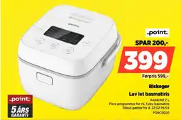 Power Point Riskoger Lav let basmatiris tilbud