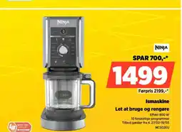 Power Ninja ismaskine let at bruge og rengøre tilbud
