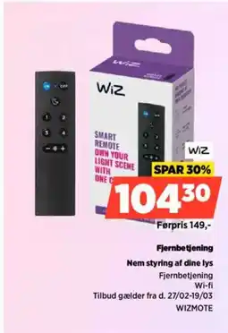 Power Wiz fjernbetjening nem styring af dine lys fjernbetjening tilbud