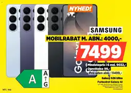 Power SAMSUNG Galaxy S26 Ultra Forbedret Galaxy Al tilbud