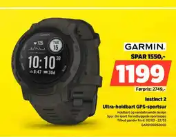 Power Garmin instinct 2 ultra-holdbart gps-sportsur tilbud