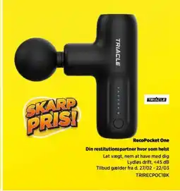 Power Triacle recopocket one din restitutionspartner hvor som helst tilbud