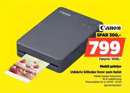 Power Canon mobil printer Udskriv billeder hvor som helst tilbud