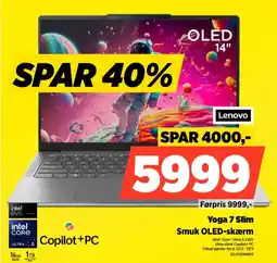 Power Yoga 7 Slim Smuk OLED-skærm tilbud