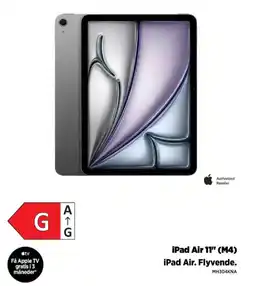 Power iPad Air 11" (M4) iPad Air. Flyvende. tilbud