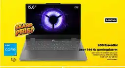 Power LOQ Essential Jævn 144 Hz gamingskærm tilbud