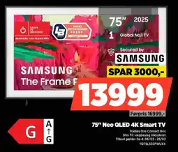 Power SAMSUNG 75" Neo QLED 4K Smart TV tilbud