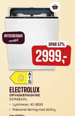 Skousen Electrolux opvaskemaskine EEM48331L tilbud