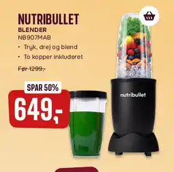 Skousen NUTRIBULLET Blender NBR907MAB tilbud
