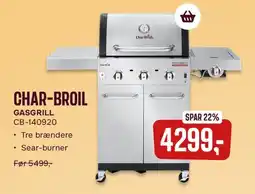 Skousen CHAR-BROIL Gasgrill CB-140920 tilbud